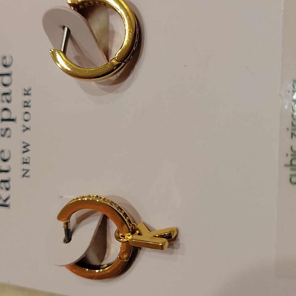 KATE SPADE INTIAL K EARRING - Picture 4 of 14